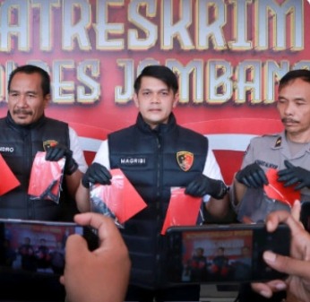 4 Pelaku Spesialis Curanmor di Hiburan Rakyat Jombang Diringkus