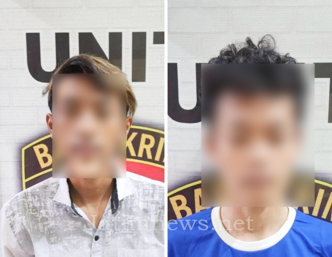 Dua Orang Terduga Pelaku Pengeroyokan di Desa Blimbing Jombang diamankan Polres Jombang