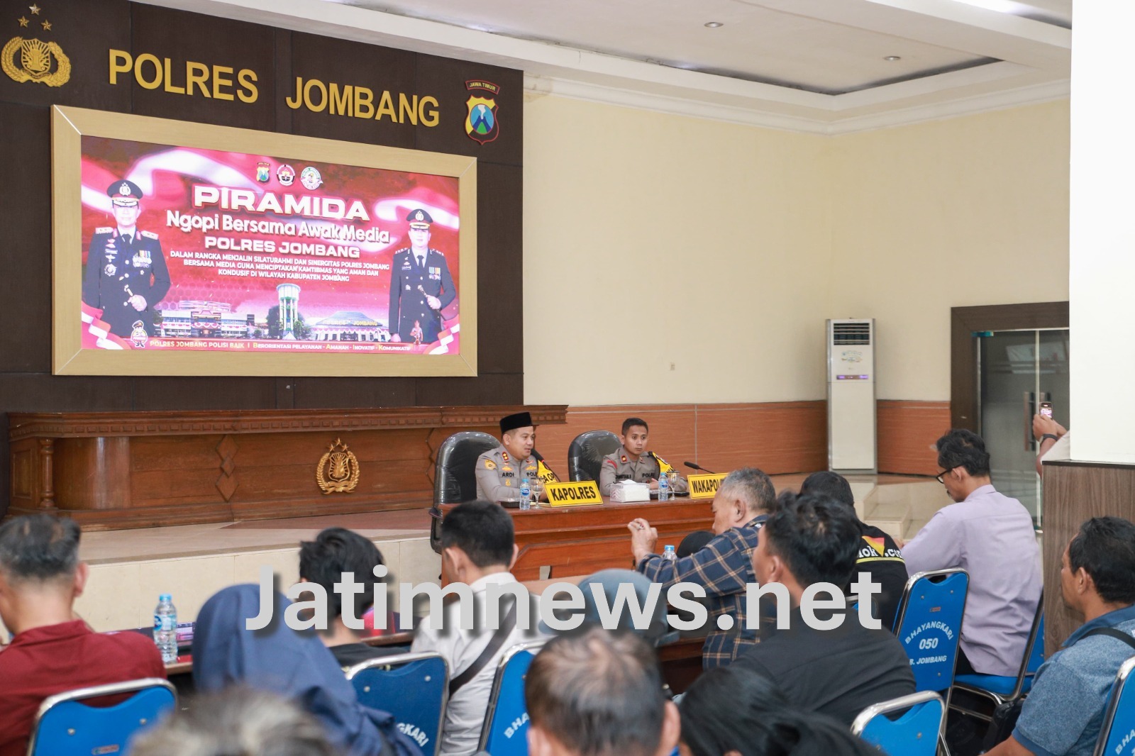 Ini Langkah Polres Jombang Jalin Sinergitas Bersama Awak Media