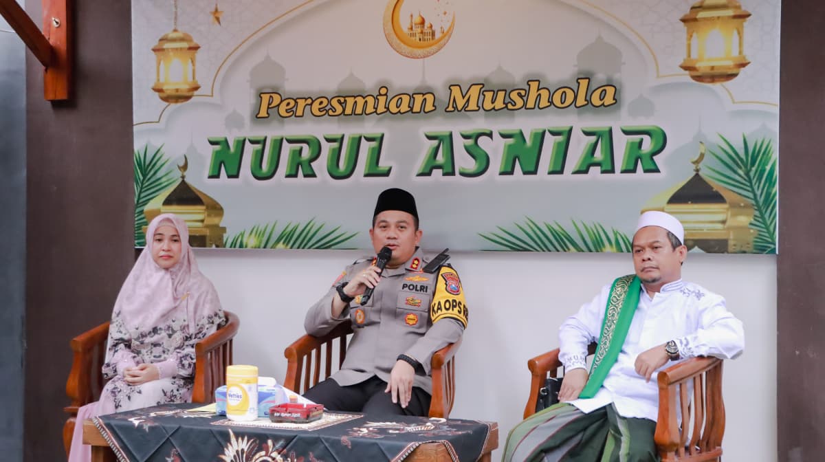 Kapolres Jombang Bangun Musala Nurul Asniar untuk Warga