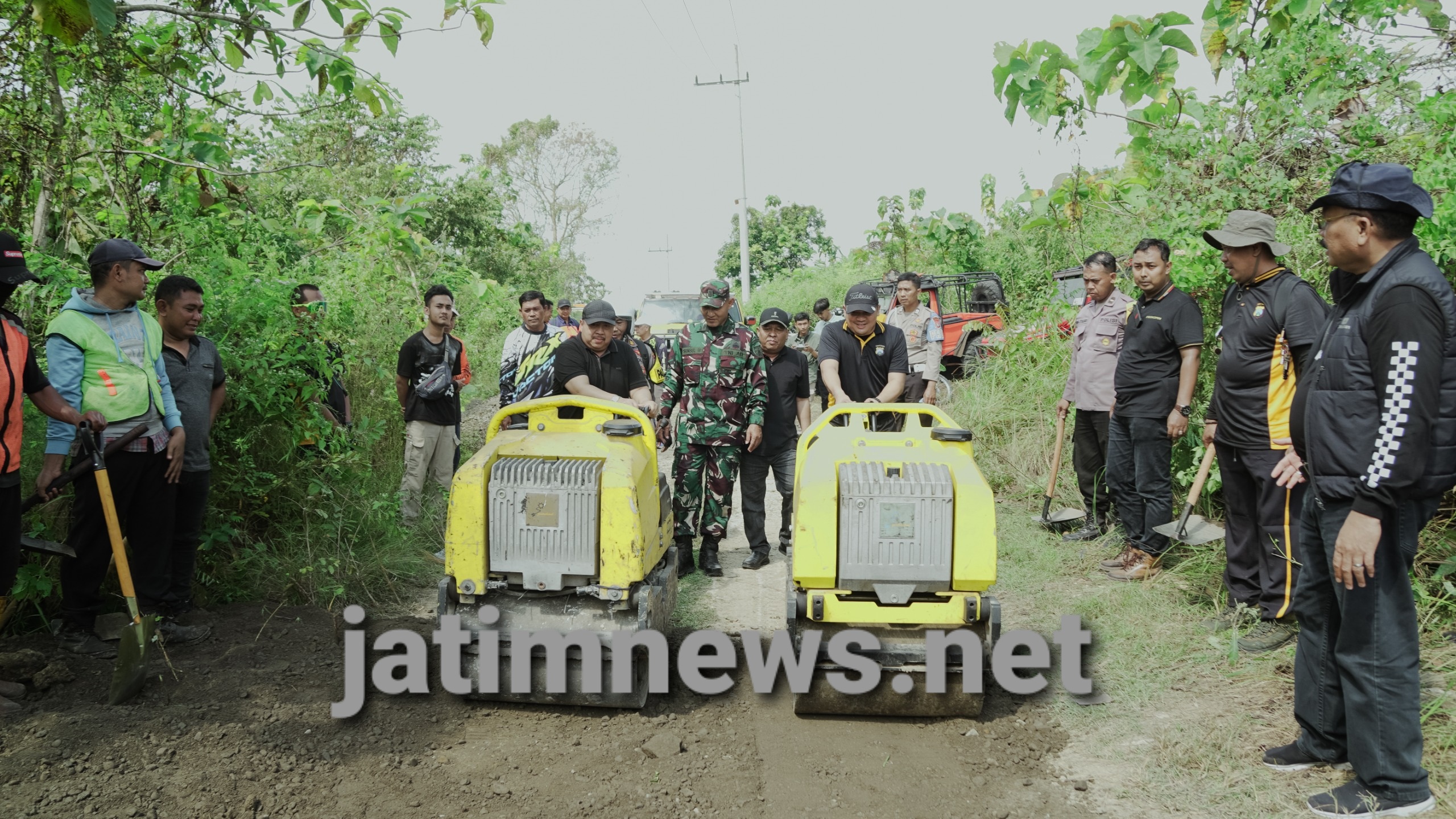 Perbaikan Jalan Rusak Kedungdendeng Melibatkan Pemkab Jombang dan Lintas Sektor