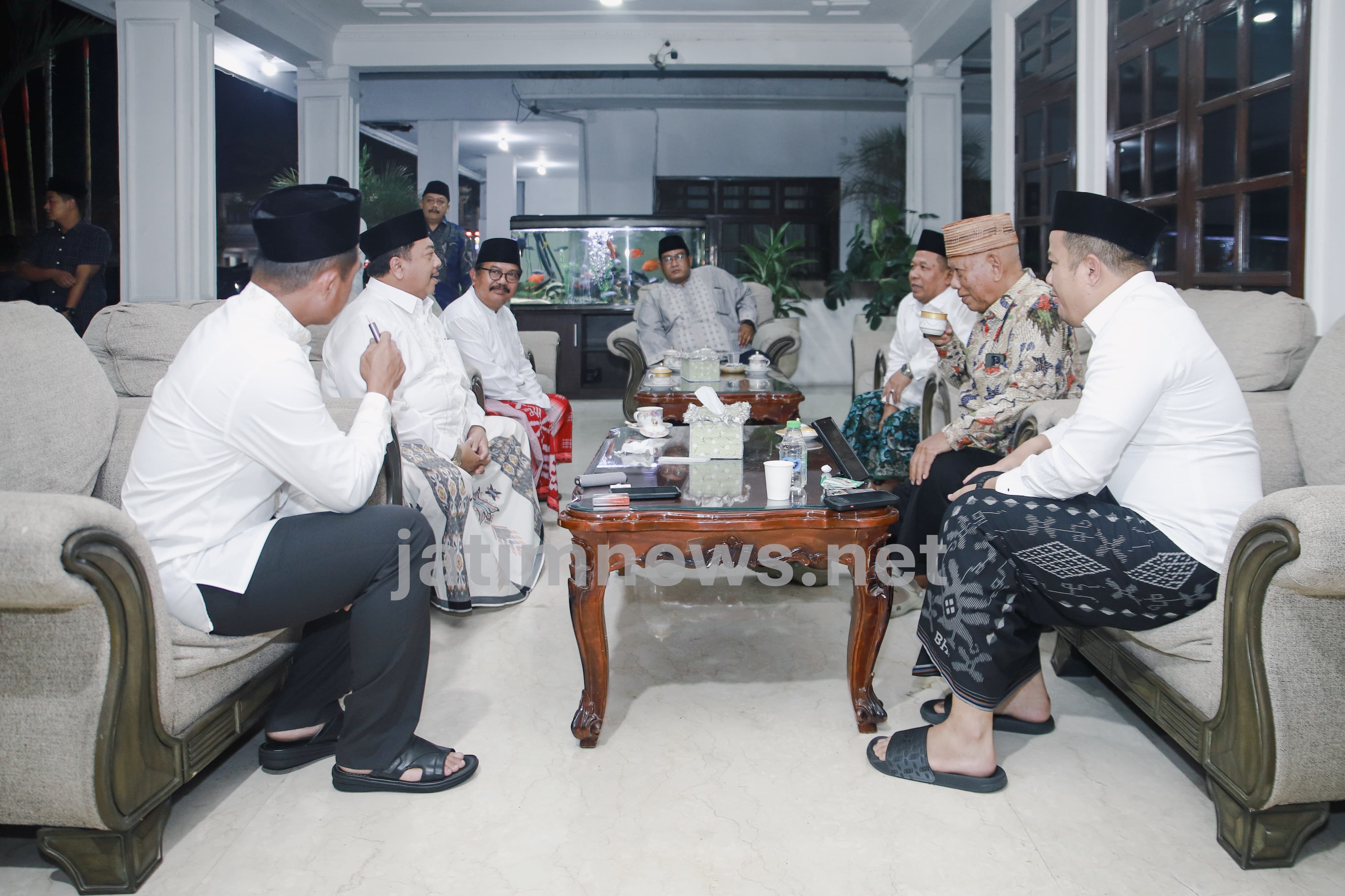 Perkuat Sinergitas, Kapolres Jombang Bersama Forkopimda Silaturahmi dengan Ulama