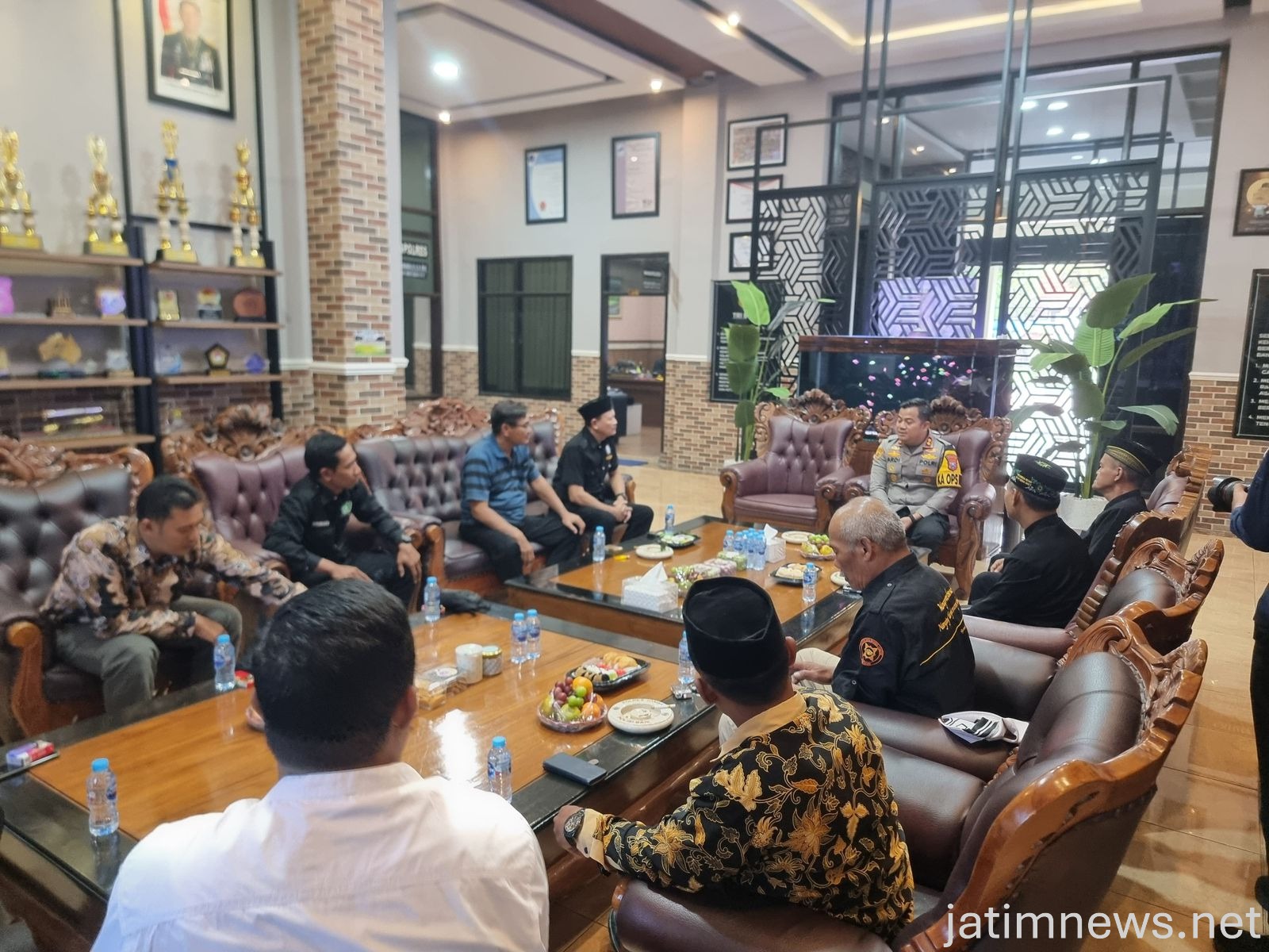Perkuat Sinergitas, Kapolres Jombang Gelar Silaturahmi dengan Perguruan Silat