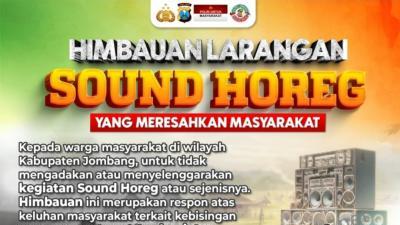 Diharamkan MUI Jatim, Polres Jombang Larang Masyarakat Gunakan Sound Horeg