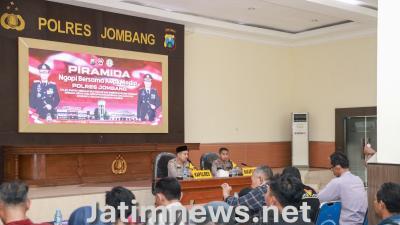 Ini Langkah Polres Jombang Jalin Sinergitas Bersama Awak Media