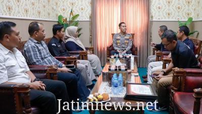 Jelang Pemilu 2024, Polres Jombang Lakukan Audiensi Bersama KPU
