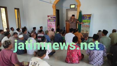 Jumat Curhat, Polsek Ploso Ajak Warga Cegah Kriminalitas