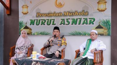 Kapolres Jombang Bangun Musala Nurul Asniar untuk Warga