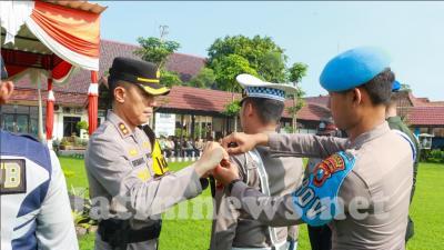 Kapolres Jombang Pimpin Apel Gelar Pasukan Operasi Ketupat Semeru 2024