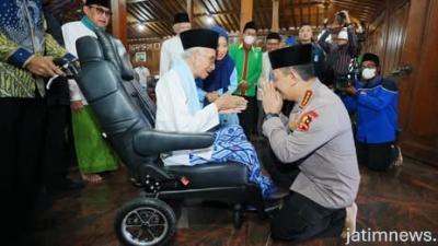 Kapolri Jendral Listyo Sigit Prabowo Silaturahmi ke Ponpes Shiddiqiyyah Jombang