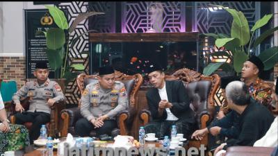 Ngopi Bareng Kapolres Jombang Bersama Asparagus, Ini yang Dibahas