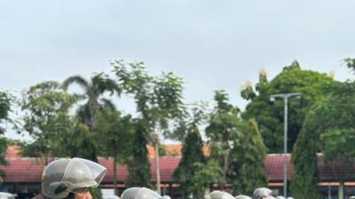 Polres Jombang Gelar Latihan Dalmas untuk Kesiapan Pelayanan Kegiatan Unjuk Rasa